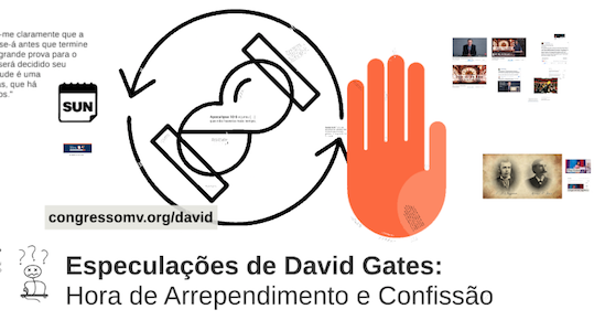 Apelo a David Gates por Arrependimento e Confissão