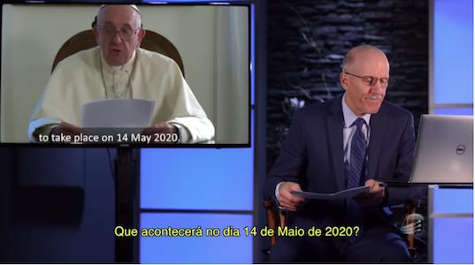 Papa Convoca Líderes para 2020