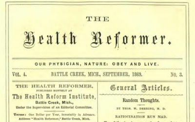 O Health Reformer (Vida e Saúde) de 1869: Vacinas são Abomináveis